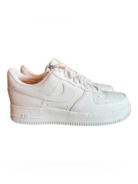 Nike Woman's Air Force 1 Low DD8959-100 White Casual Shoes Sneakers Size 10.5